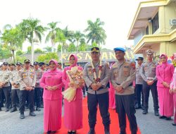 Tongkat Kepemimpinan Polres Nganjuk Beralih, AKBP Henri Noveri Santoso Resmi Menjabat