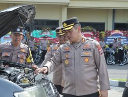 Kapolres Nganjuk Lakukan Cek Fasilitas Dinas, Pastikan Kesiapan Polsek Jajaran