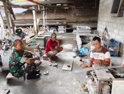 Babinsa Laksanakan Komsos dan Berikan Dukungan dalam Pengelolaan UMKM Perorangan