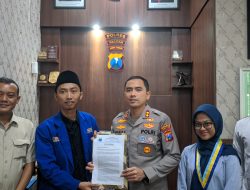 PMII Pacitan Sampaikan Keprihatinan Tingginya Angka Kriminalitas kepada Kapolres