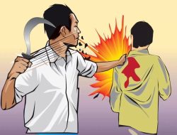Polisi Buru Pelaku Pembacokan di Perbatasan Lengkong-Patianrowo, Korban Kritis
