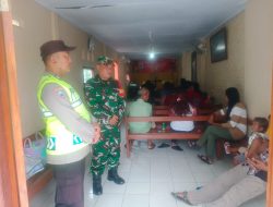 Babinsa Koramil 0810/15 Rejoso Monitoring Ibadah Paskah di Gereja Pantekosta di Indonesia (GPDI) Desa Binaanya.