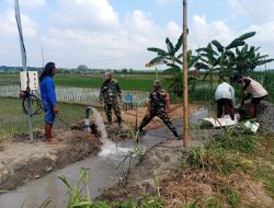 TMMD Ke-124 Kodim 0810/Nganjuk Wujudkan Impian Petani Dengan Pengeboran Titik Air