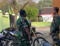 TMMD Ke 124 Serah Terima Piket Posko Pusat Pengendalian dan Informasi