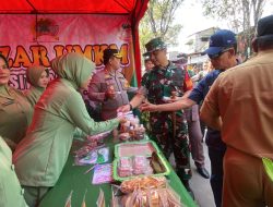 Bazar UMKM Ramaikan TMMD 124 Kodim 0810/Nganjuk
