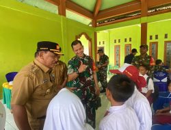 Anak Anak Ingin Jadi Tentara Sehari TMMD 124 Baru Dibuka
