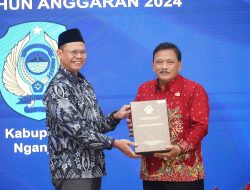 Keren! Nganjuk Raih WTP 8 Kali Berturut-turut, Tindak Lanjut Hasil BPK Tertinggi Kedua se-Jatim