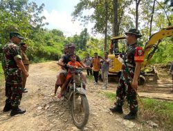 Raut Wajah Bahagia Warga Desa Sumbermiri Dengan Adanya TMMD 124 Kodim 0810/Nganjuk
