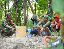 Peran Babinsa Sertu Sunardi di Lokasi TMMD Sumbermiri