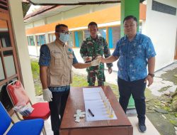 Satgas TMMD 124 Kodim Nganjuk Gandeng BNN Sosialisasikan Narkoba