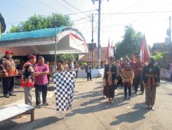 Ketua DPRD Nganjuk Berangkatkan Kirab Gunungan, Warga Gejagan Gelar Nydran dan Pentas Seni