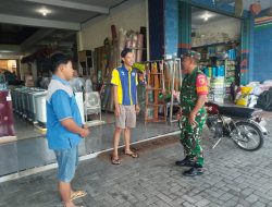 Pentingnya Kepedualian Warga Menjaga Keamanan Lingkungan Babinsa Ramil 20 Ngluyu Aktif Bersosialisasi