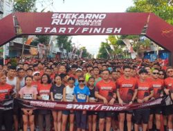 Dandim 0810 Nganjuk Ikut Hadir Sukarno Run 2025