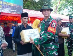 Usai penutupan TMMD, Kodim 0810/Nganjuk Gelar Baksos