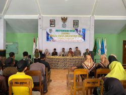 BABINSA TURUT SERTA DALAM KEGIATAN MUSYAWARAH DESA UNTUK PEMBANGUNAN DESA
