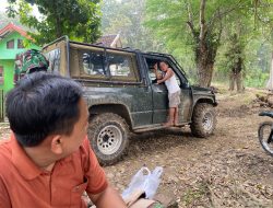 Bahagianya Anak-Anak Desa Sumbermiri Bisa Naik Mobil Pak Tentara