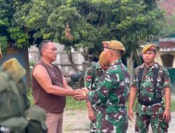 Usai || Haru Biru Satgas TMMD Ke 124 Kodim 0810/Nganjuk Berpamitan