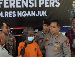 Pembunuhan Sadis di Bawah Jembatan Barat Polres Nganjuk Terungkap, Pelaku Ditangkap Setelah Seminggu Buron