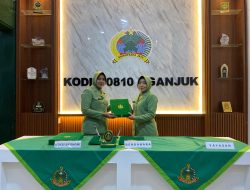 Rapat Paripurna Dalam Rangka Serah Terima Jabatan Ketua Persit KCK Cab XIII Dim 0810/Nganjuk