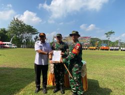TMMD 124 Kodim Nganjuk Resmi Ditutup Pemkab Nganjuk Terima Hasil Pekerjaan.