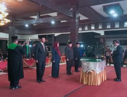 Usai Hari Boyong Nataprojo, Bupati Nganjuk Langsung Lantik Empat Pejabat Strategis