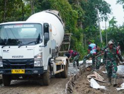 Harapan Masyarakat Desa Akhirnya Diwujudkan Satgas TMMD Kodim 0810/Nganjuk
