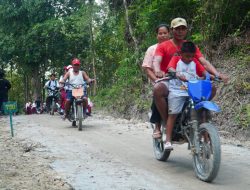 Jalan Desa Menjadi Mulus Berkat TMMD Yang Tulus