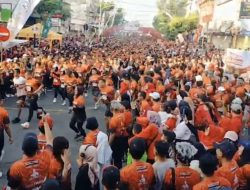 Dimeriahkan Artis Ibu Kota, Soekarno Run Nganjuk 2025 Sedot Lebih dari 20.000 Peserta