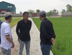 DPRD Nganjuk Perintahkan Bongkar Jalan Paving di Atas Saluran Irigasi di Baron