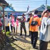 Bahu-Membahu Babinsa Koramil 0810/15 Rejoso dan Pramuka Kwarcab Nganjuk Melaksanakan Pemugaran Rumah Tidak Layak Huni (RTLH) di Wilayah Binaan