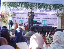 Dandim 0810/Nganjuk Hadiri Sosialisasi Program Makan Bergizi Gratis (MBG) di Wilayah Kecamatan Kertosono