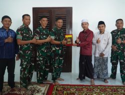 Pererat Hubungan Dengan Ulama, Dandim 0810 Nganjuk Silaturahmi Ke Pondok Pesantren Mojosari