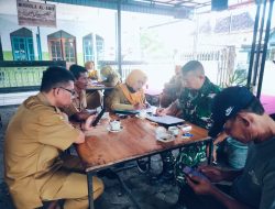Bati Wanwil Koramil 0810/15 Rejoso Laksanakan Koordinasi Luas Tambah Tanam (LTT) MT III dengan BPP Kecamatan Rejoso