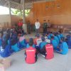 Anggota Koramil 0810/19 Jatikalen bersama polsek Jatikalen.Melakasanakan Pelatihan Paskibraka Tingkat Kecamatan Di Wilayah Binaan