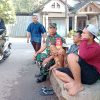Sertu Triyanto Babinsa Koramil 05/Sawahan melaksanakan Komunikasi Sosial bersama masyarakat  desa  kebonagung