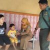 Babinsa Koramil 0810/02 Bagor Melaksanakan Pendampingan Posyandu bersama Bidan Desa Binaan