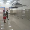 Babinsa Koramil 0810/15 Rejoso, Monitoring Pembangunan Dapur BGN di Wilayah Binaan
