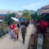 Babinsa 0810/15 Rejoso Hadiri Kirab Budaya Grebeg Suro di Wilayah Binaan