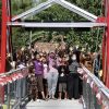 Tidak Lagi Menyeberang Dengan Getek, Kini Warga Bagorkulon Sudah Punya Jembatan Gantung Senilai Rp 6,7 Miliar