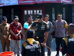 DANDIM NGANJUK BERSAMA FORKOPIMDA HADIRI UPACARA PEMBUKAAN PELATIHAN PASKIBRAKA TAHUN 2025