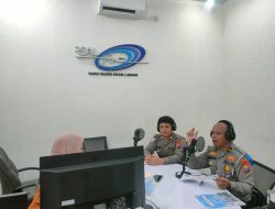 Sosialisasi Operasi Patuh Semeru 2025, Polres Nganjuk Edukasi Warga Lewat Siaran Radio
