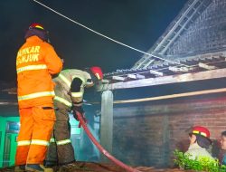 Sepele Gara-gara Bakar Sampah, Tumpukan Jerami Ludes Dilalap Api di Nganjuk