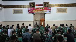 Personel Kodim 0810/Nganjuk Gelar Doa Bersama Peringati HUT Kemerdekaan RI ke-80