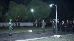Dandim 0810/Nganjuk Pimpin Upacara AKRS Peringati HUT Ke-80 Republik Indonesia