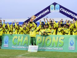 Persebaya U-13 dan Deltras U-15 Juara Piala Soeratin Jatim 2025