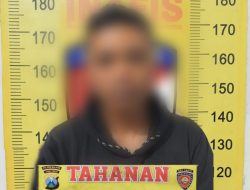 Polisi Tangkap Residivis Jambret di Pasar Tajinan, Malang