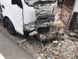 Mobil Pikap Seruduk Pejalan Kaki dan Pengendara Sepeda di Nganjuk, Dua Korban Tewas di Tempat
