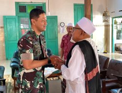 Dandim 0810/Nganjuk Safari Jumat di Masjid As Sholeh Desa Tanjungkalang