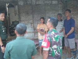Pastikan Tepat Sasaran, Dandim 0810/Nganjuk Tinjau Lokasi Rutilahu Di Desa Wilangan
