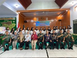 Dandim 0810/Nganjuk Buka Acara Pelatihan Rias bagi Ibu Persit dari BLK